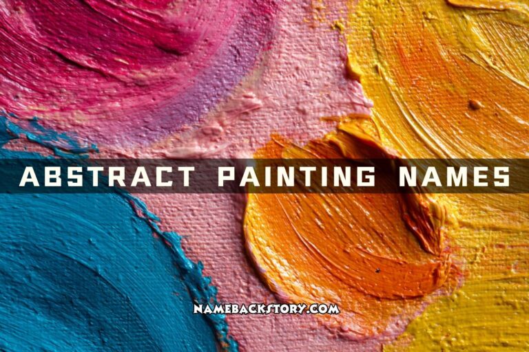 abstract painting names