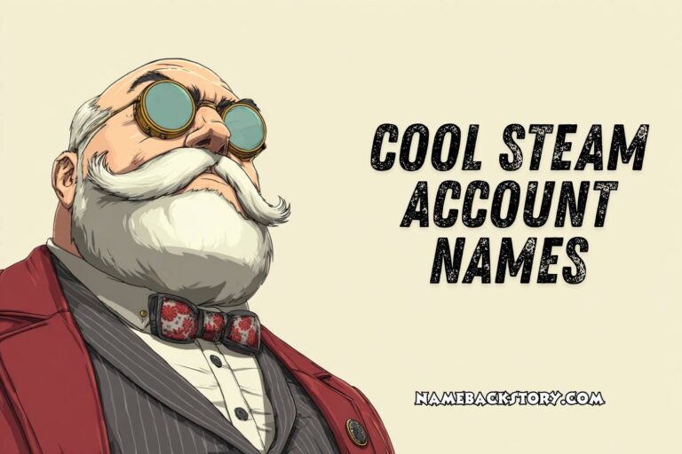 cool steam account names