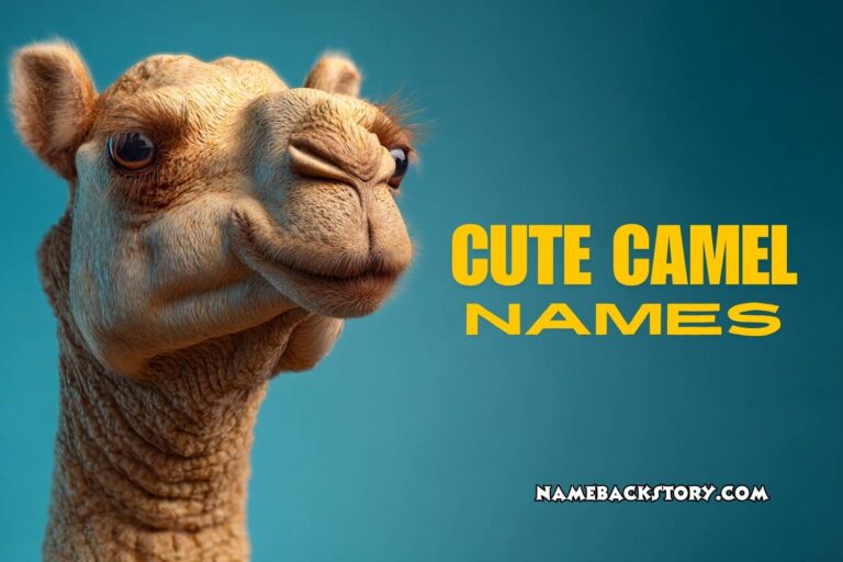 cute camel names