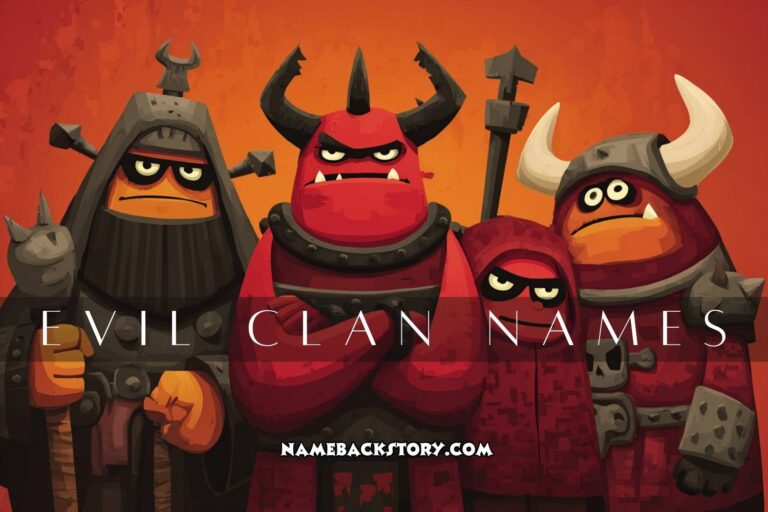 evil clan names