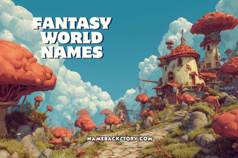 fantasy world names