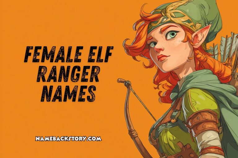 female elf ranger names
