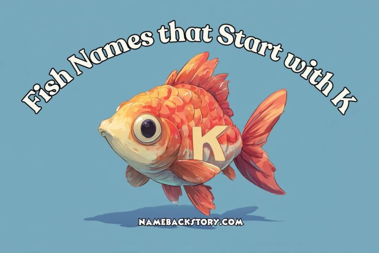 fish names that start with k