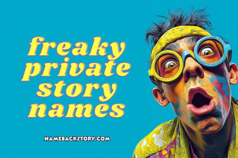 freaky private story names