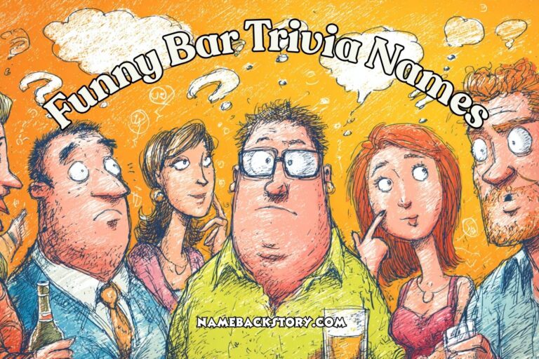 funny bar trivia names