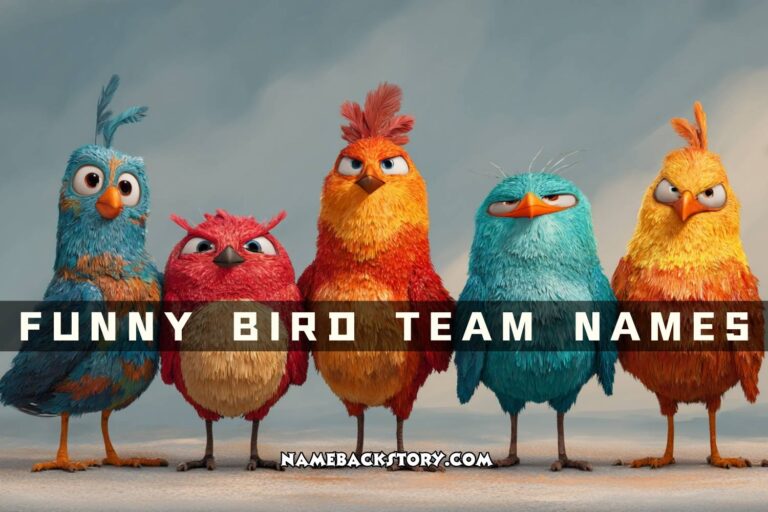 funny bird team names