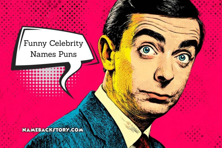 funny celebrity names puns