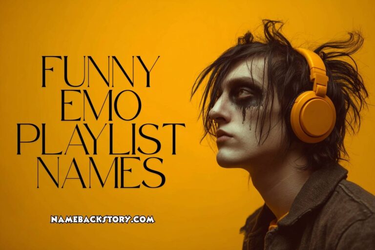 funny emo playlist names