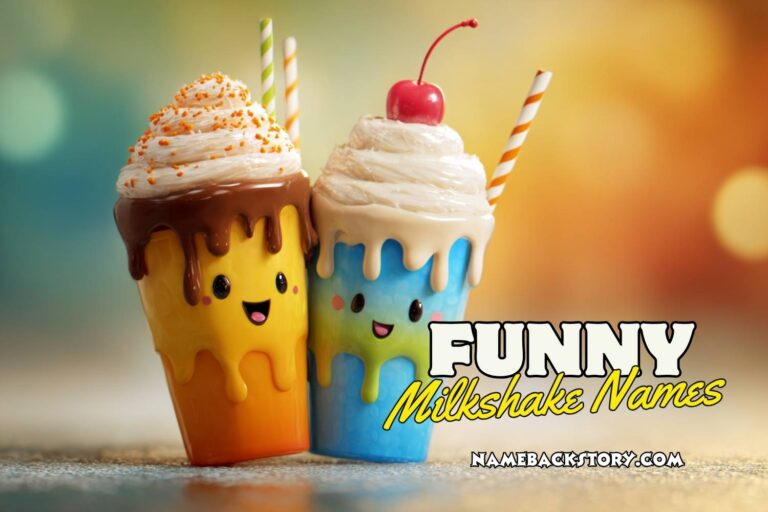 funny milkshake names