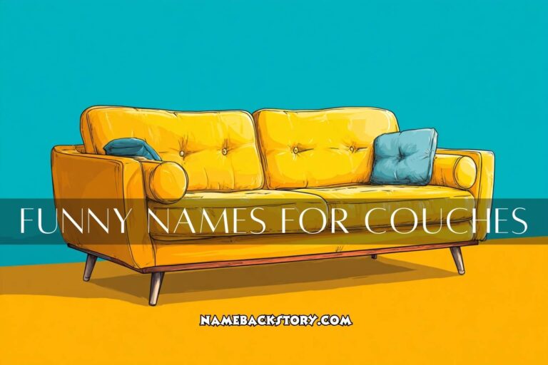 funny names for couches