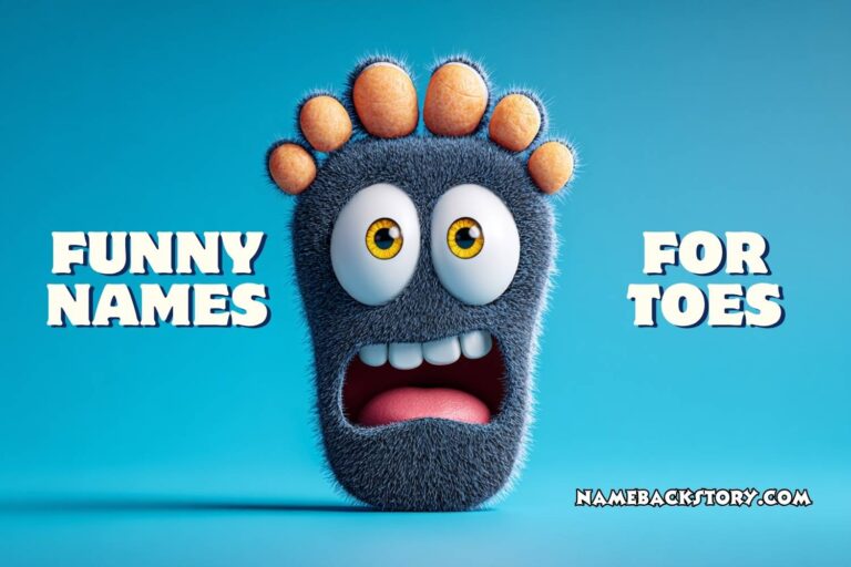 funny names for toes