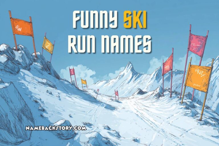 funny ski run names