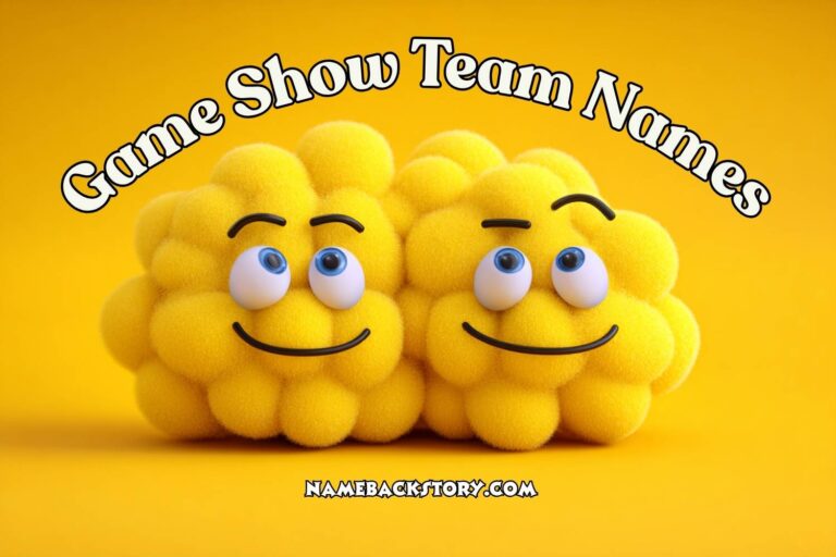 game show team names
