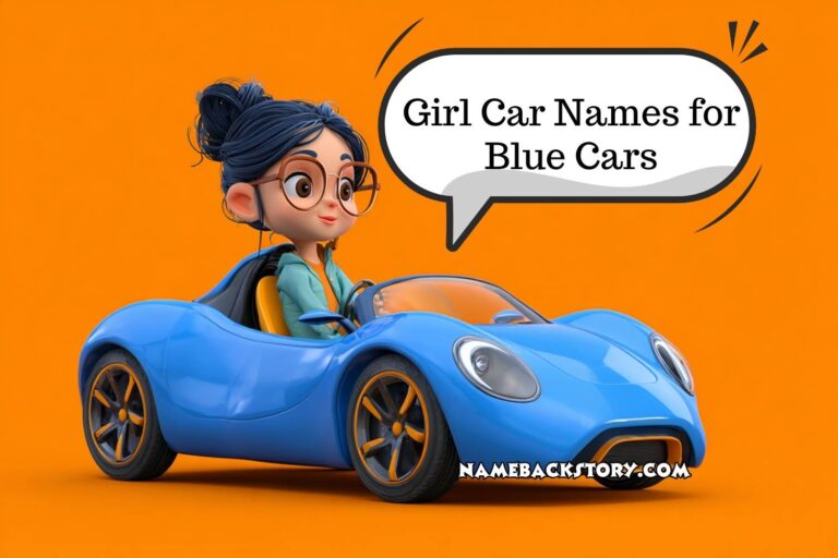 girl car names for blue cars