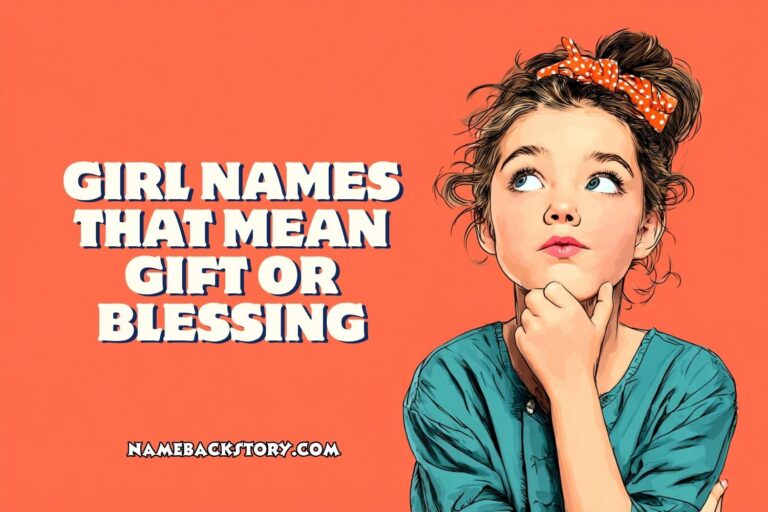 girl names that mean gift or blessing