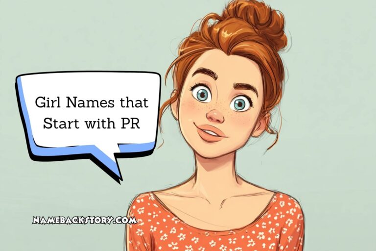 girl names that start with pr