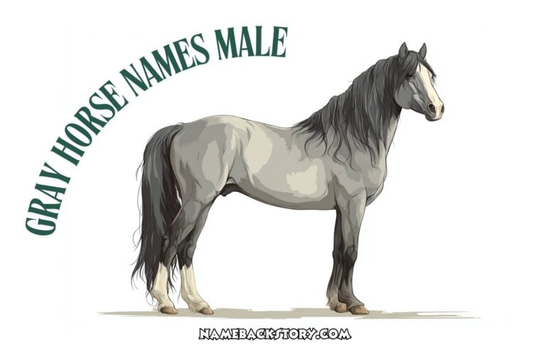 gray horse names male