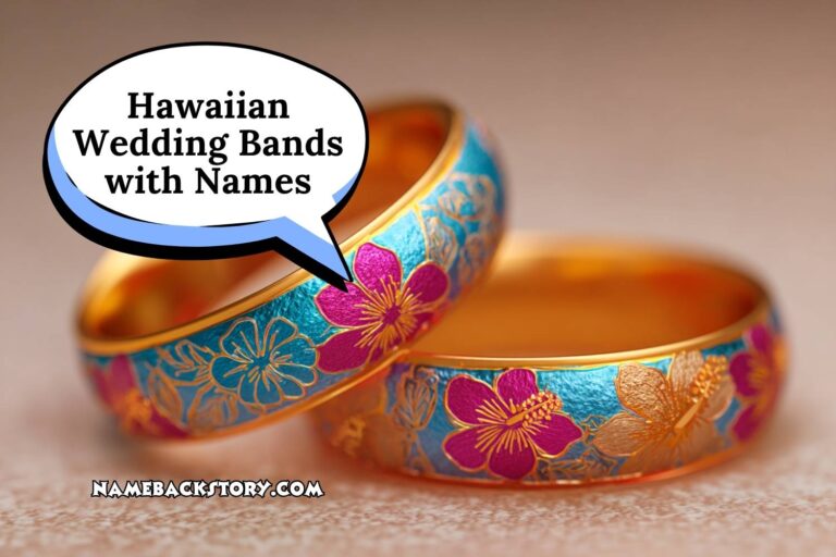 hawaiian wedding bands with names