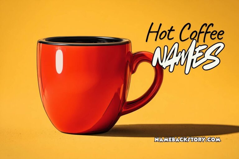 hot coffee names