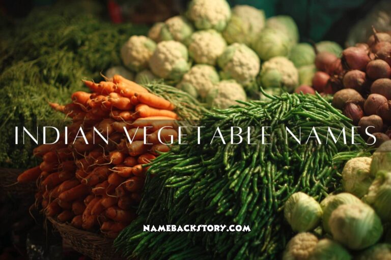 indian vegetable names