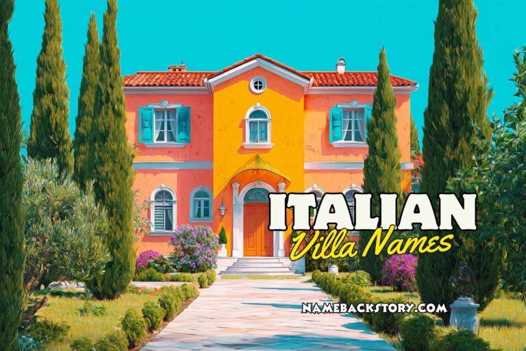 italian villa names