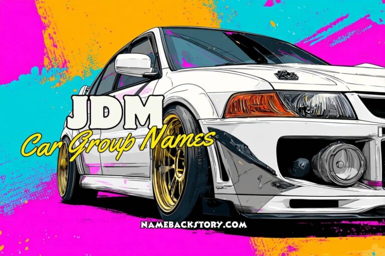 jdm car group names