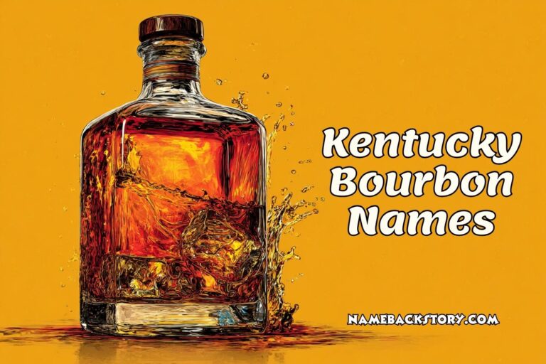 kentucky bourbon names