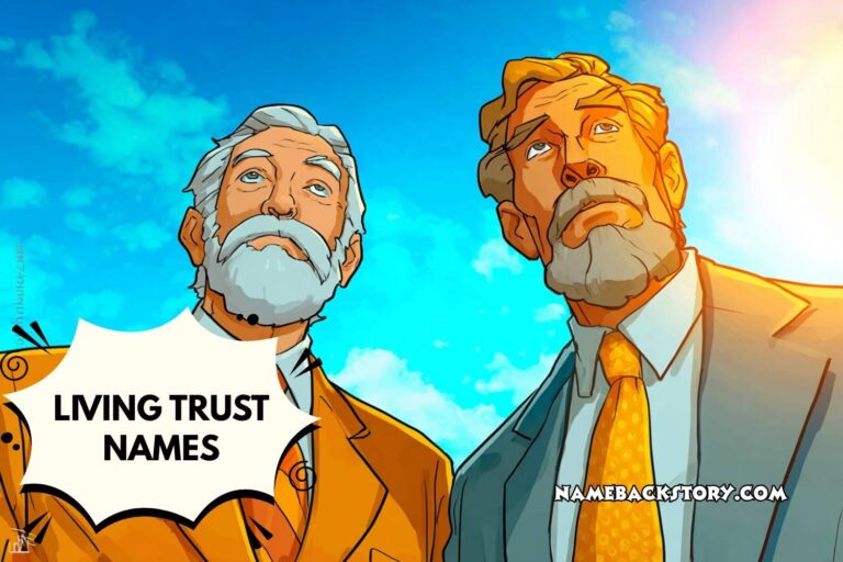 living trust names