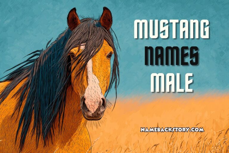 mustang names male