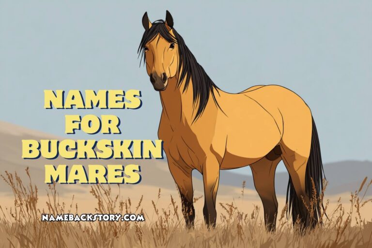 names for buckskin mares
