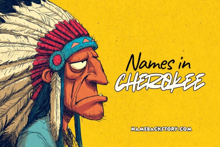 names in cherokee