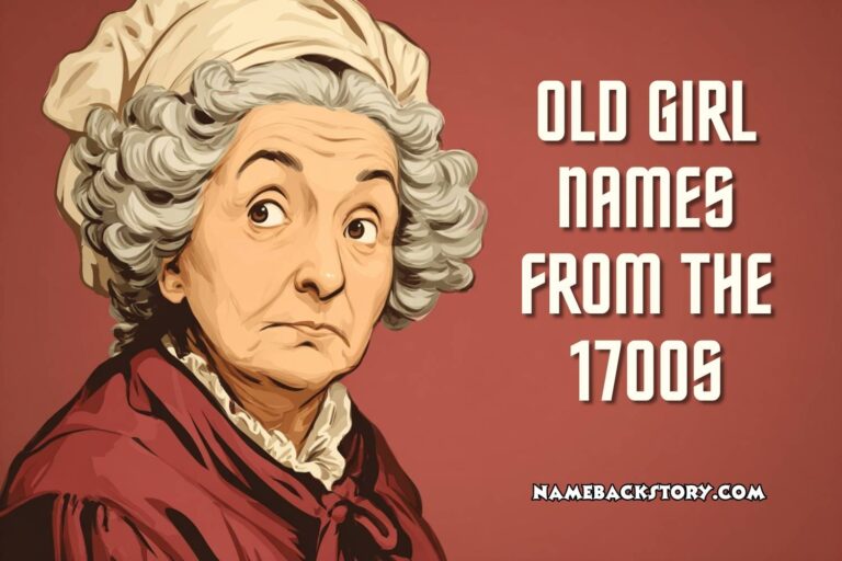 old girl names from the 1700s