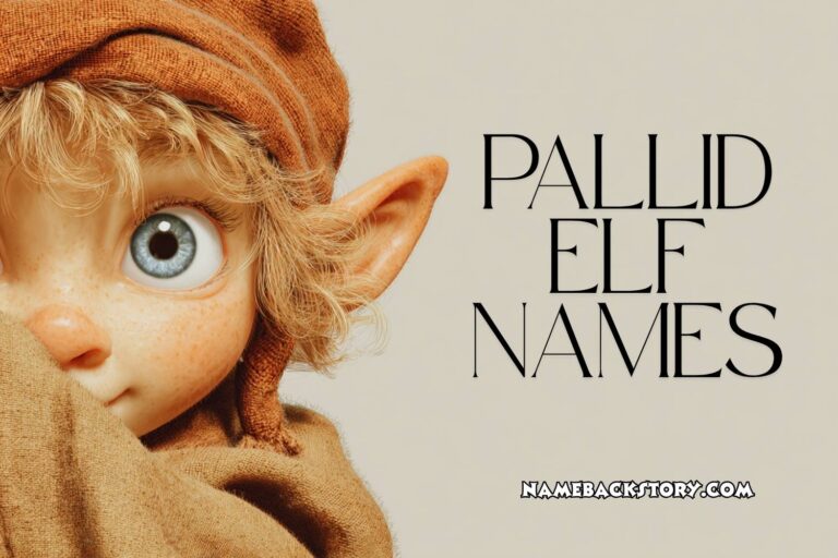 pallid elf names