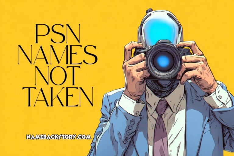 psn names not taken