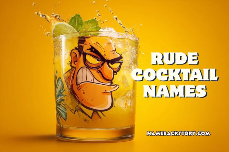 rude cocktail names