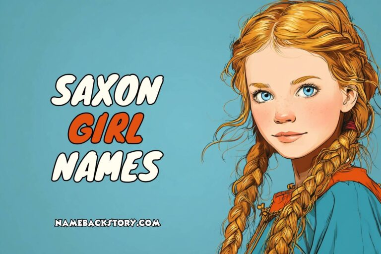 saxon girl names