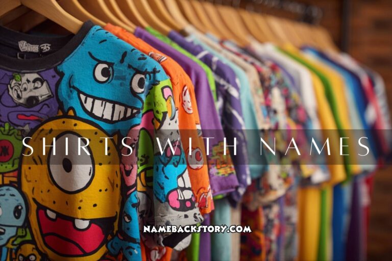 shirts with names