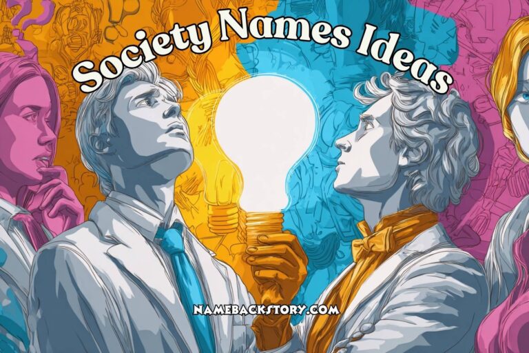 society names ideas