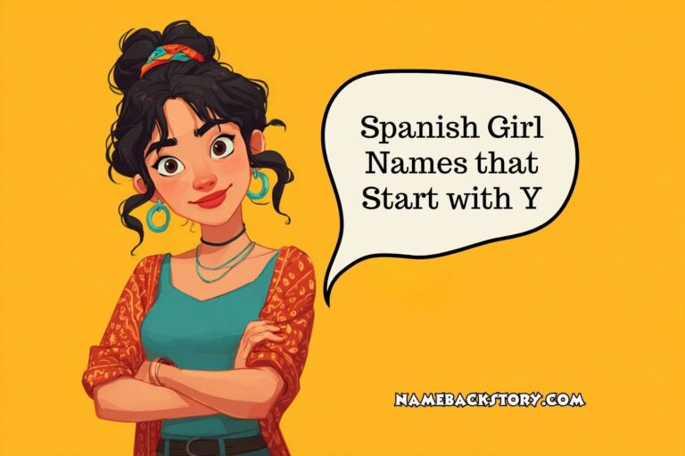spanish girl names that start with y
