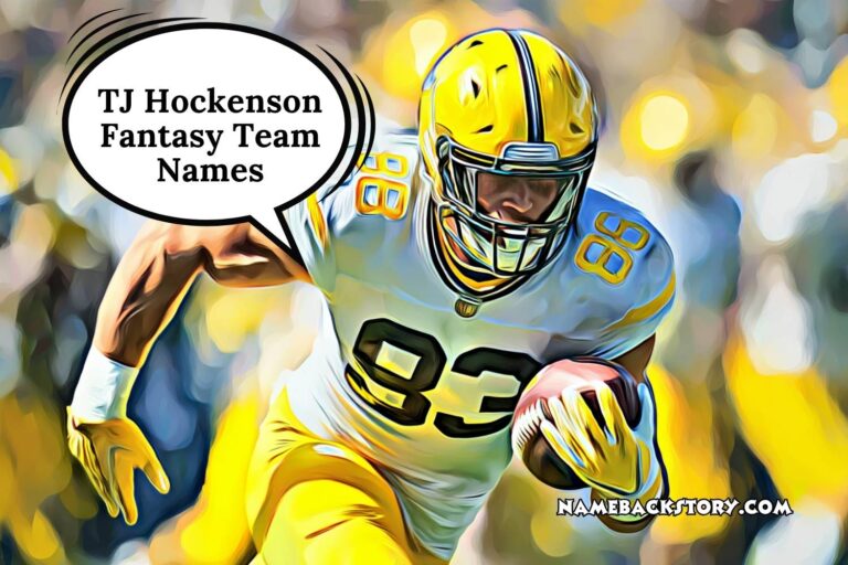 tj hockenson fantasy team names