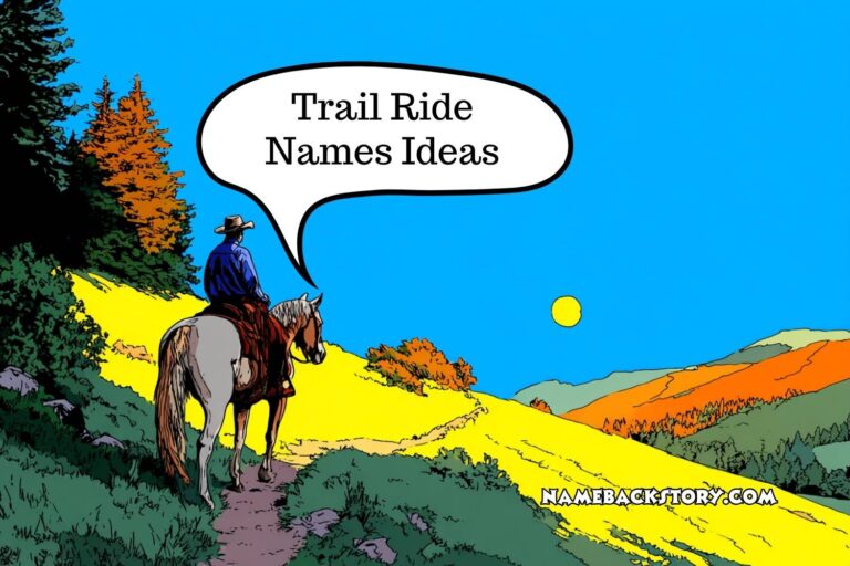 trail ride names ideas