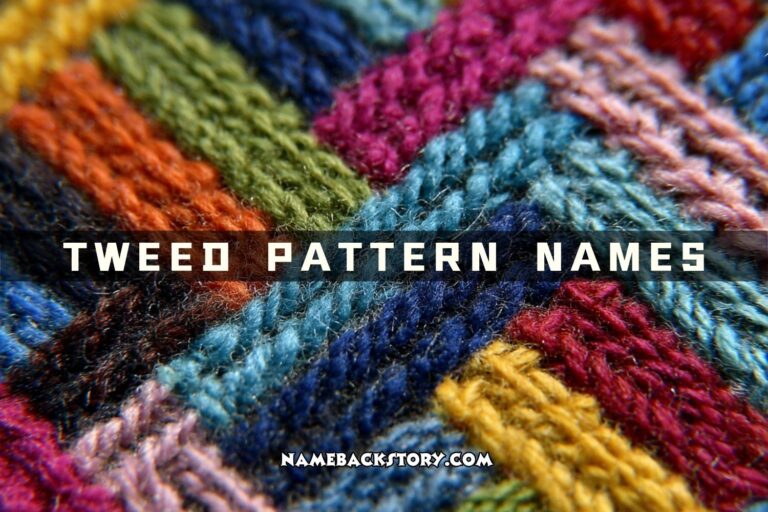 tweed pattern names