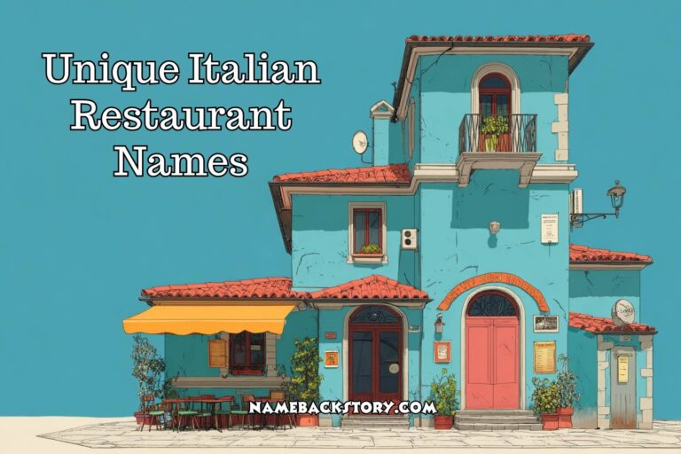 unique italian restaurant names