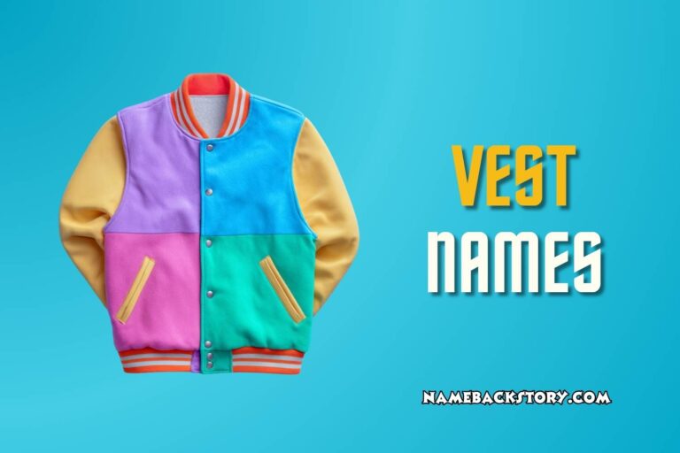 vest names