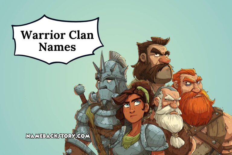 warrior clan names