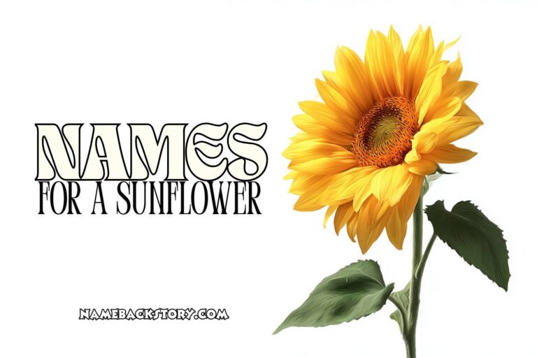 names for a sunflower
