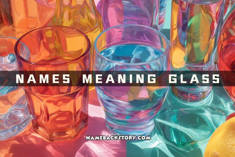 names meaning glass