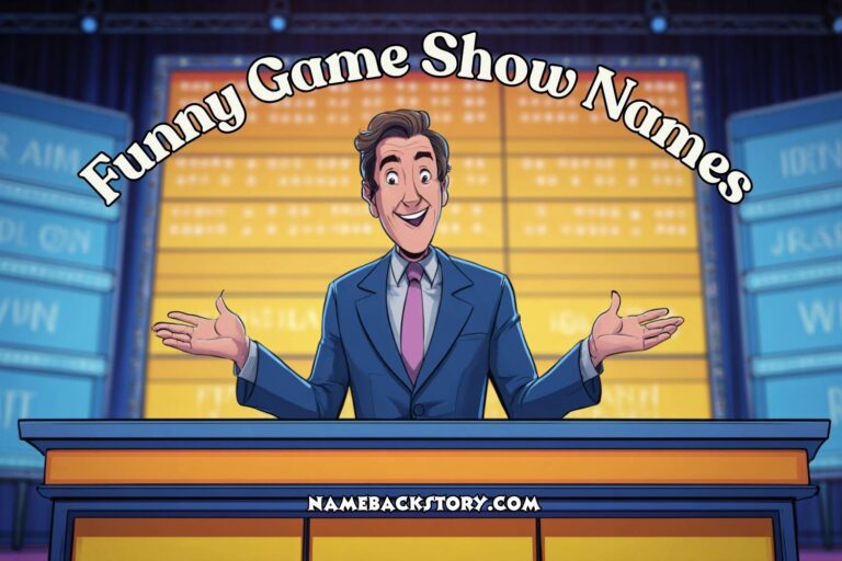 funny game show names